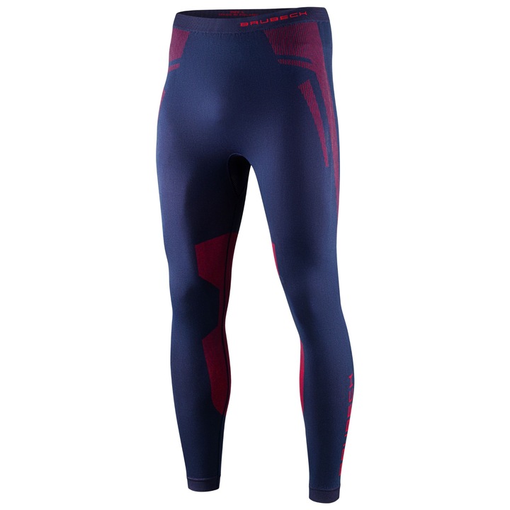 Pantaloni pentru barbati DRY, Brubeck, Microfibre, Bleumarin, Rosu/Bleumarin