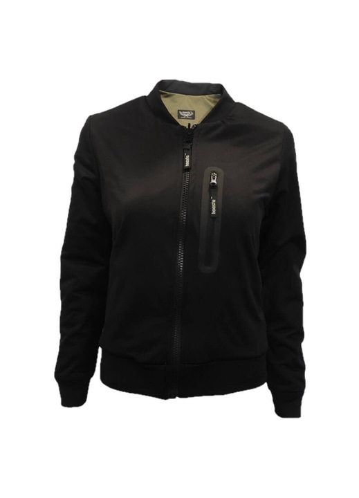 Geaca reversibila, Haasta, Poliester, Negru/ Kaki, L