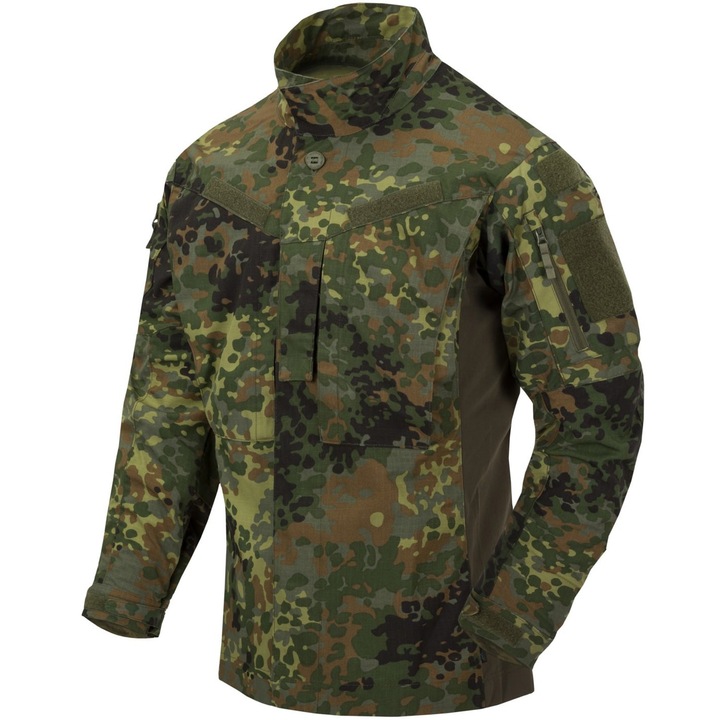 Hanorac sport barbati, Helikon, Poliester, Verde, Camuflaj