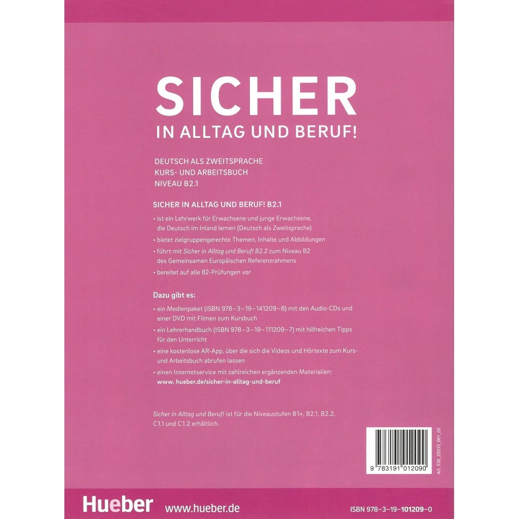 Sicher In Alltag Und Beruf B2 1 Sicher in Alltag und Beruf! B2.1Kursbuch + Arbeitsbuch ; Susanne