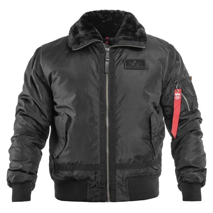 Яке B15-3 TT, Alpha Industries, черно, найлон, размер M