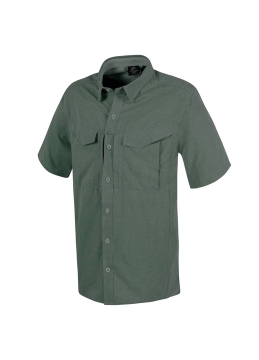 Rövid ujjú ing, Helikon-Tex, poliészter, zöld, M INTL