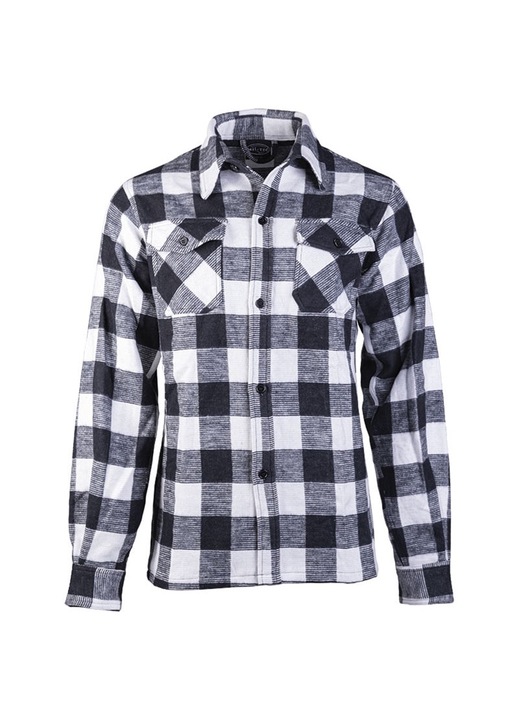 Camasa MIL-TEC, Carouri, Bumbac, Negru/Alb, Alb/Negru