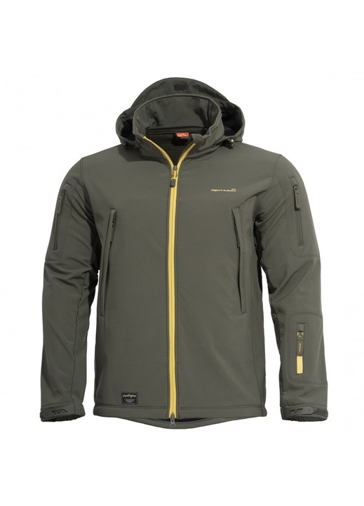 Férfi dzseki Artaxes, Pentagon, poliészter, zöld, Zöld, M