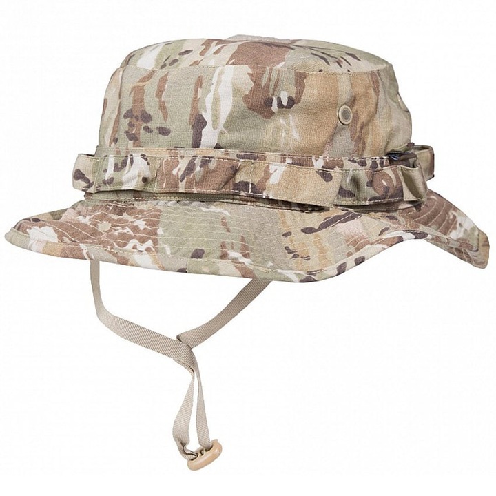 Palarie militara, Pentagon, Poliester/Bumbac, Maro/Verde, 57cm
