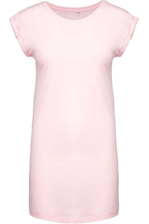 Tricou lung pentru femei - KA388, Pale Pink