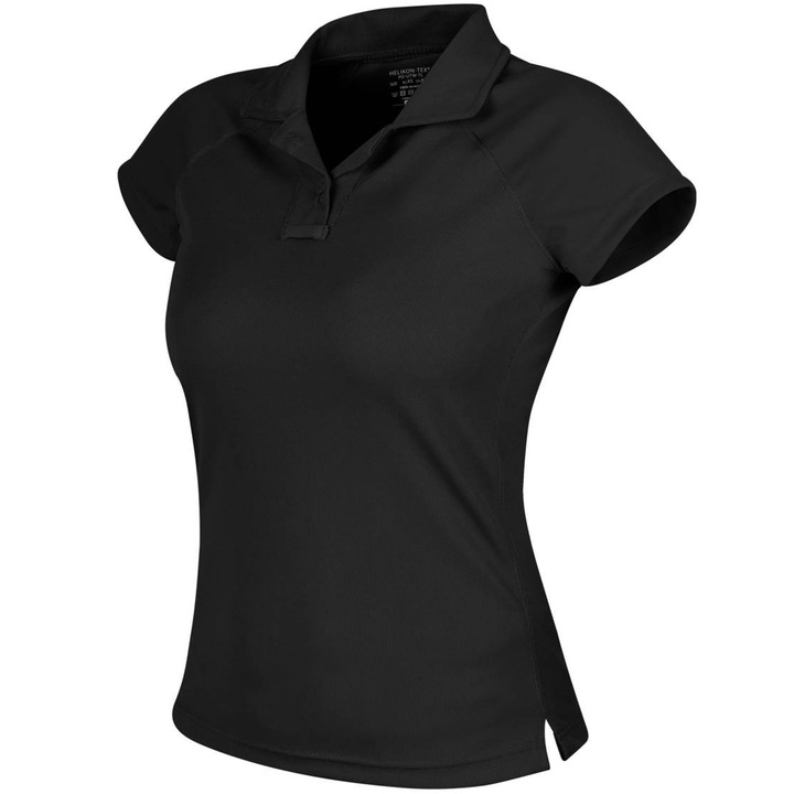Tricou pentru sport dama, Helikon-Tex, Bumbac, Negru, Negru