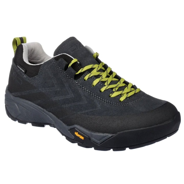 Pantofi sport barbati, CMP, Trekking, Piele/textil/poliuretan, Negru antracit, 40