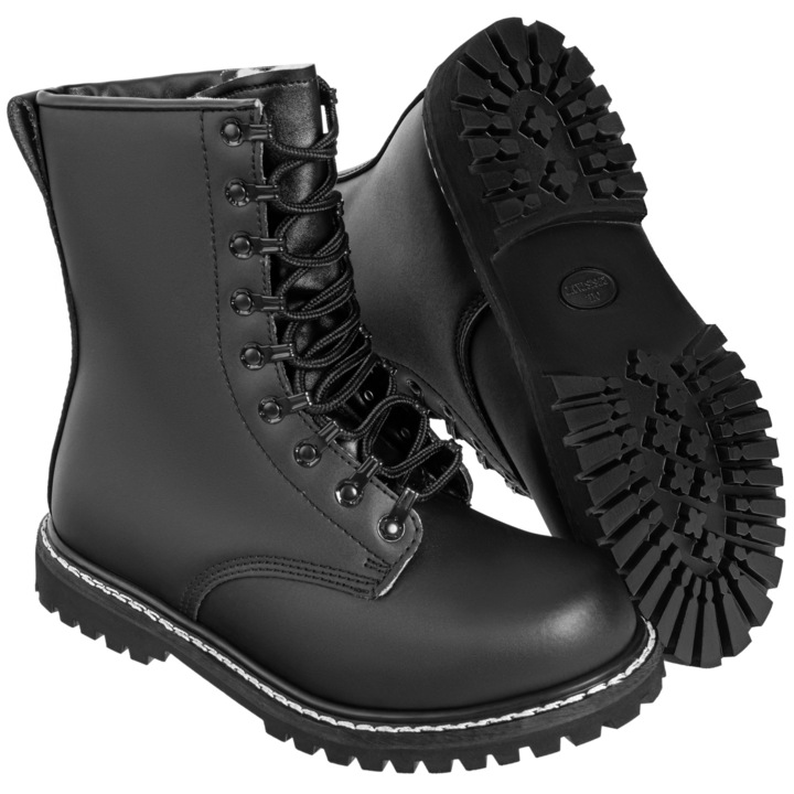 dama, Brandit, Piele Negru, Negru