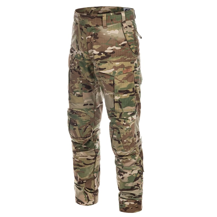 Pantaloni tactici Durabo Alpha, 12 buzunare, Nylon/Bumbac, MultiCam, 34/32