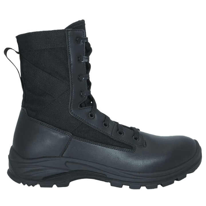 Ghete tactice, Garmont T8 LE 2.0, Piele/Nylon, cu fermoar, Negru, Negru