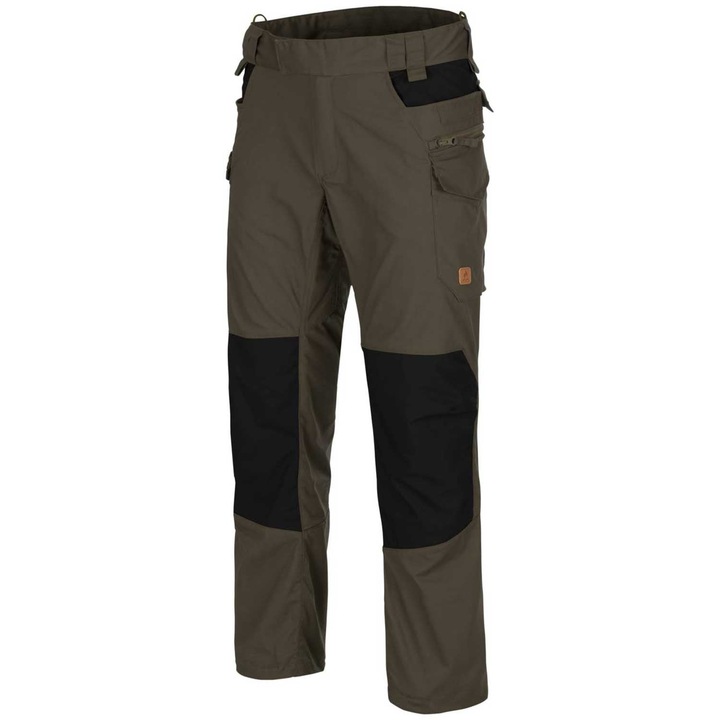 Pantaloni sport barbati Helikon-Tex Pilgrim, 8 buzunare, protectie spate, Black, XL Long
