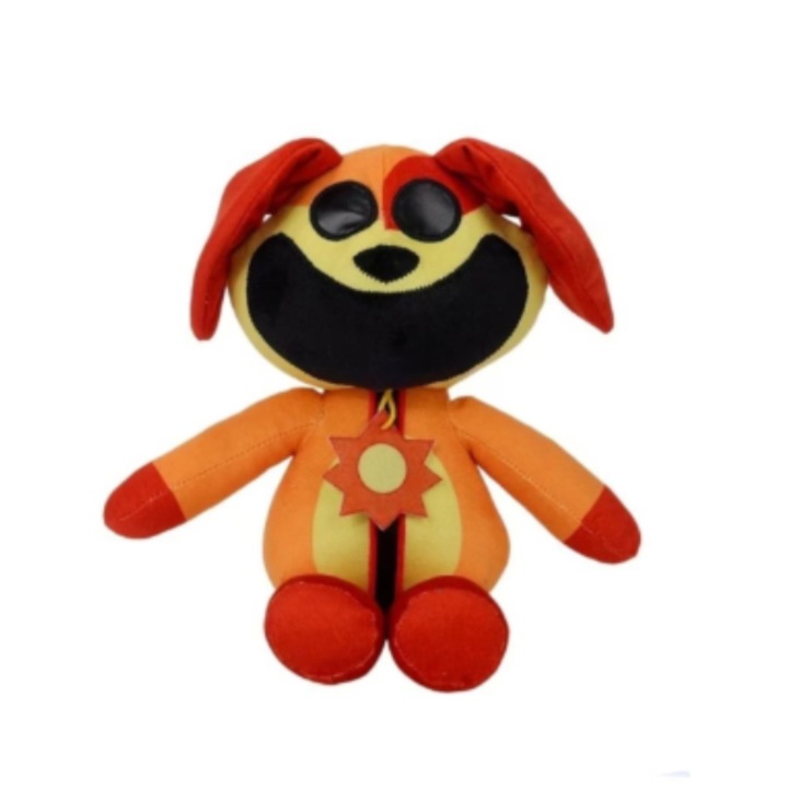 DogDay figura, Smiling Critters, narancssárga, 34cm