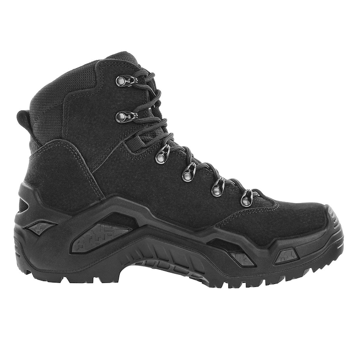 Ghete Lowa, Z-6N GTX, impermeabile, negre, piele naturala, Cordura