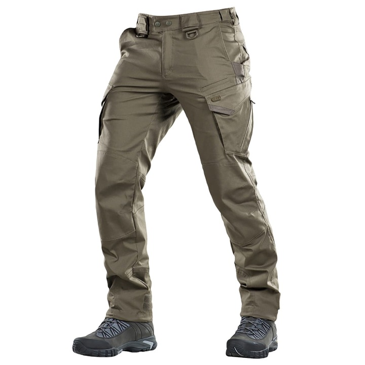 Pantaloni Flex M-Tac Aggressor Gen.II, Poliester/Bumbac, Verde W36-L30