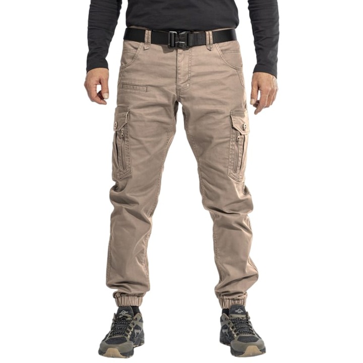 Cargo nadrág férfiaknak, Pentagon, Invictus, pamut/poliészter, khaki, 38 EU