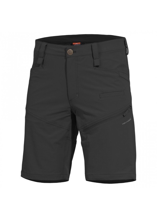 Pentagon Renegade taktikai rovidnadrag, tartos polieszter, Fekete