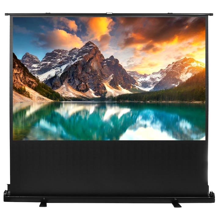 Ecran de proiectie mobil 40" de birou in picioare
