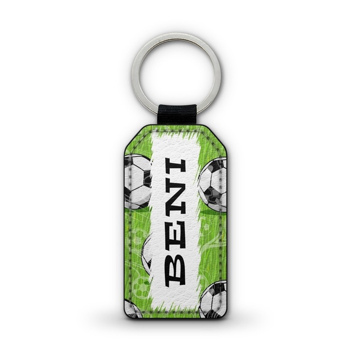 Focis 2 prémium bőr kulcstartó Beni