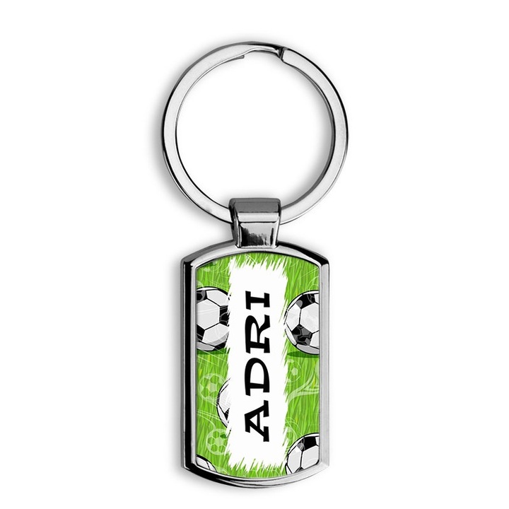 Focis 2 elegáns fém kulcstartó Adri