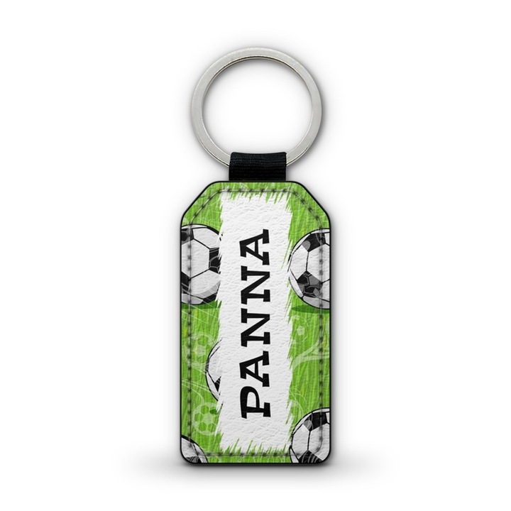 Focis 2 prémium bőr kulcstartó Panna