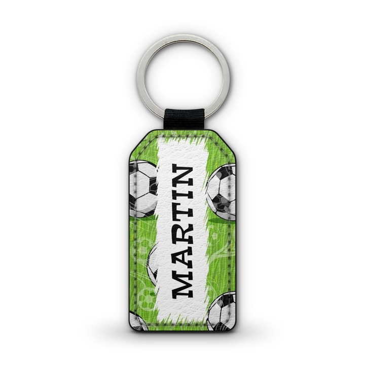 Focis 2 prémium bőr kulcstartó Martin