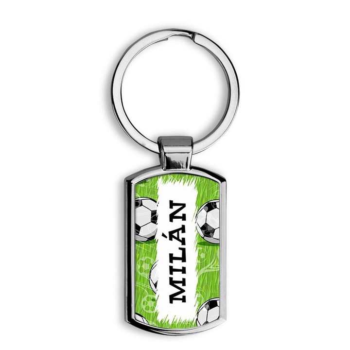 Focis 2 elegáns fém kulcstartó Milán