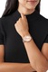Michael Kors, Ceas rotund decorat cu cristale Darci, Auriu rose
