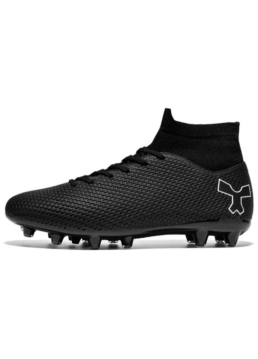 Botine FG MBrands 6.9 Turf/Sintetic, Negru, 38
