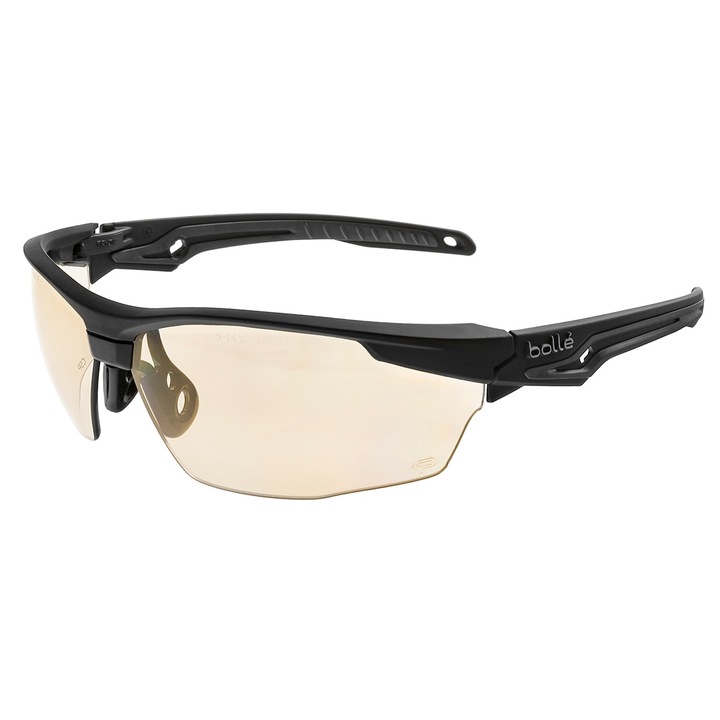 Ochelari tactici pentru barbati, Bolle, 26 g, Negru