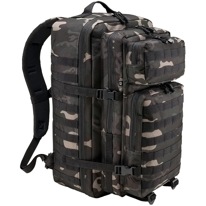Rucsac tactic, Brandit, Poliester, 58 x 34 x 34 cm, 65 l, 1.6 kg, Negru