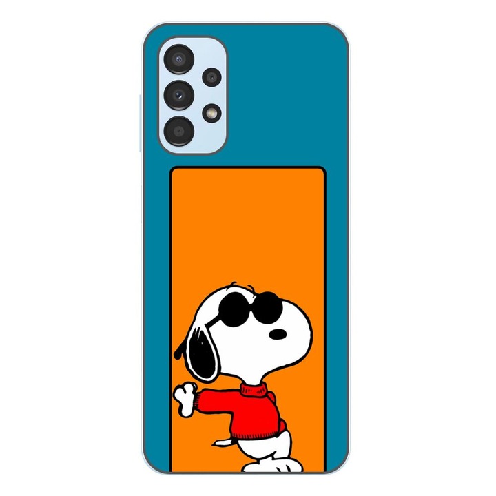Husa compatibila cu Samsung Galaxy A23 4G, A23 5G Silicon Gel Tpu Model Snoopy