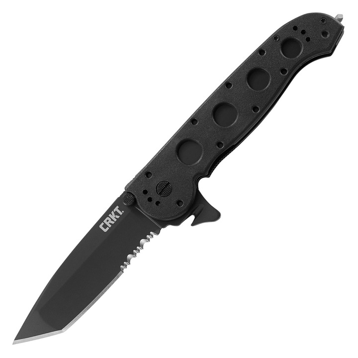 Cutit pliabil, Crkt, 95 mm, Negru