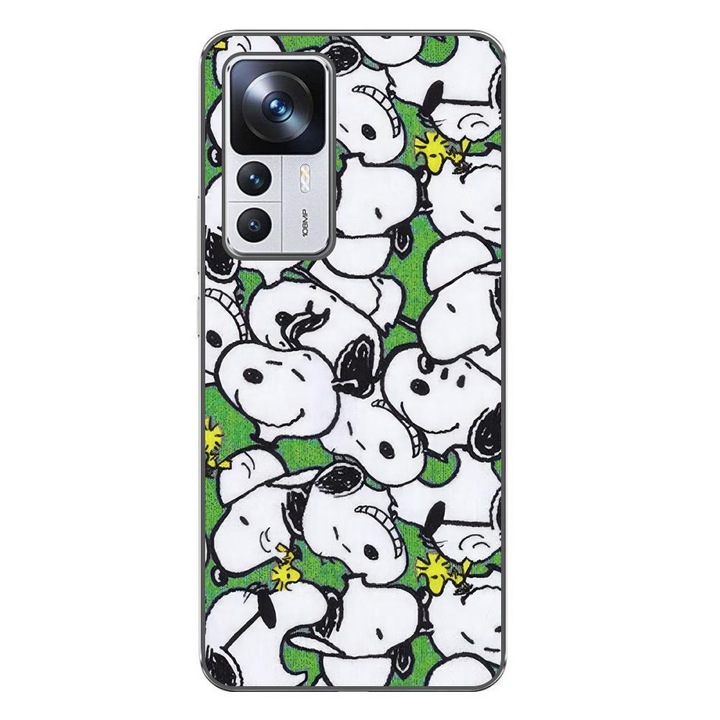 Husa compatibila cu Xiaomi 12T, 12T Pro Silicon Gel Tpu Model Snoopy Pattern
