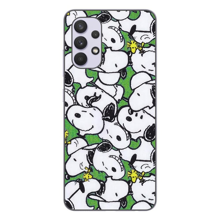 Husa compatibila cu Samsung Galaxy A32 4G Silicon Gel Tpu Model Snoopy Pattern