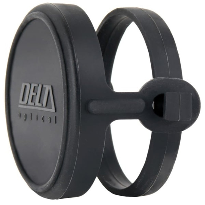 Capac pentru lentila luneta, Delta Optical, 56 mm, Negru