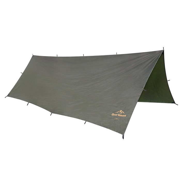 Prelata Fjord Nansen, Nailon, 380 x 280 cm, Kaki