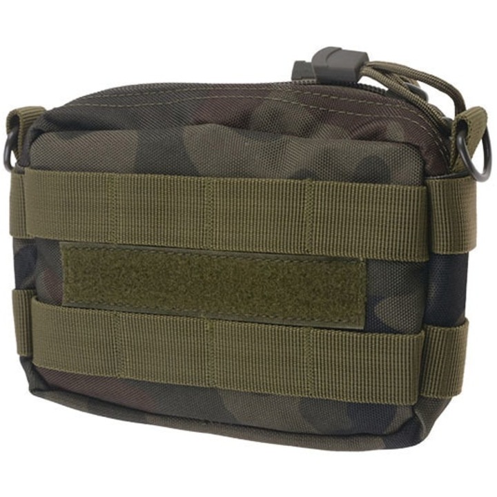 Taktikai táska, GFC Tactical, nejlon, 150x100x45 mm, zöld/barna