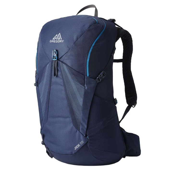 Rucsac trekking femei Gregory Jade, capacitate 28L, rezistent la apa, albastru inchis, S/M