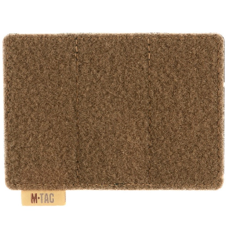 M-Tac Tépőzáras panel Molle rendszerhez, 120x85mm, Coyote