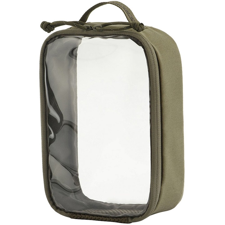 Organizator tactic, M-Tac, Cordura, 22x14 cm, Zöld/Átlátszó