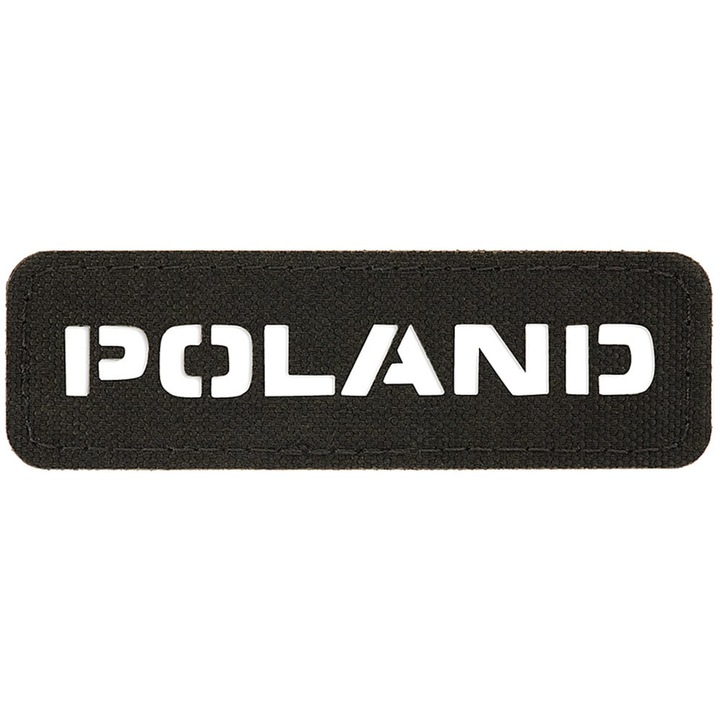 Petic textil, M -Tac, Velcro, 25x80 mm, Negru/Alb