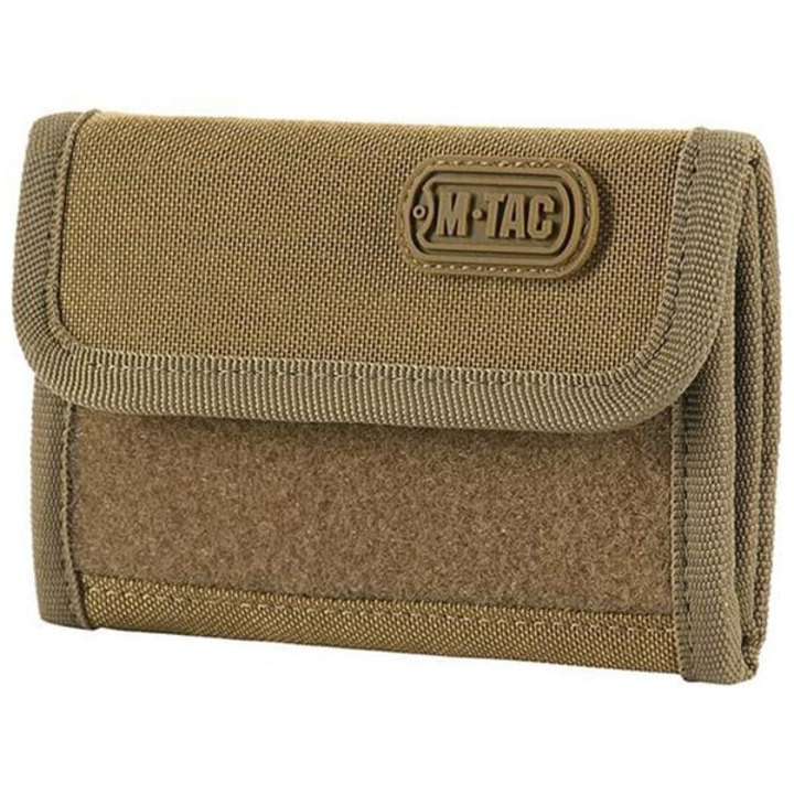 Портфейл, M-Tac, Cordura, 9x13,2 см, Устойчив на разкъсване, Кафяв