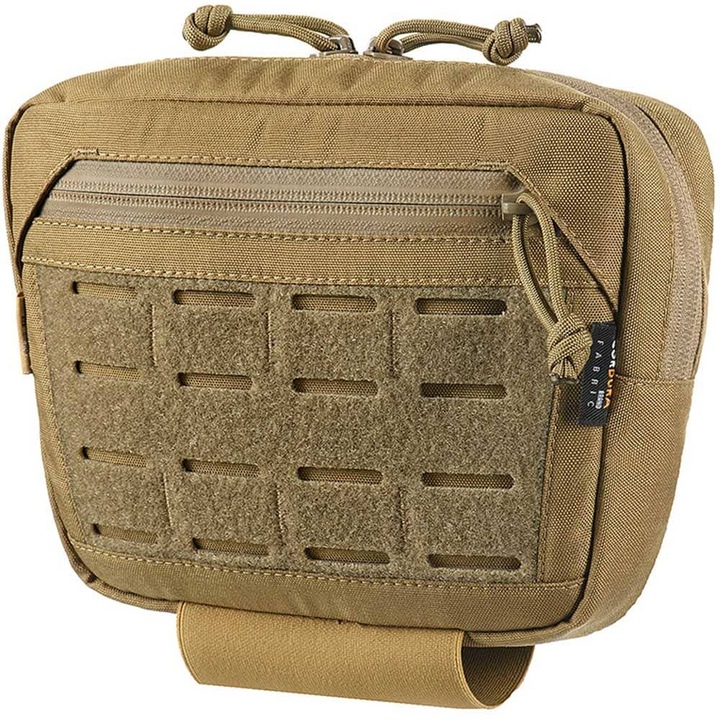 Buzunar tactic, M-Tac, Compatibil MOLLE/PALS, Nailon, 24x16x5 cm, Maro