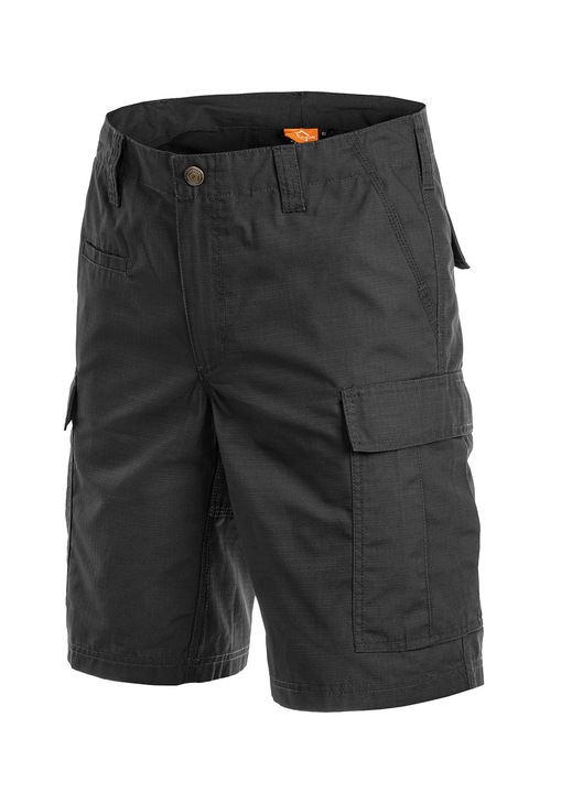 Férfi rövidnadrág, Pentagon, Polycotton, fekete, 58
