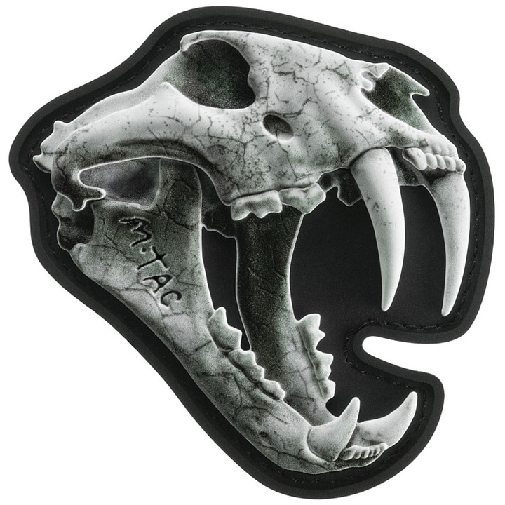 Petic, M-Tac, PVC, 80x65 mm, Alb/Negru