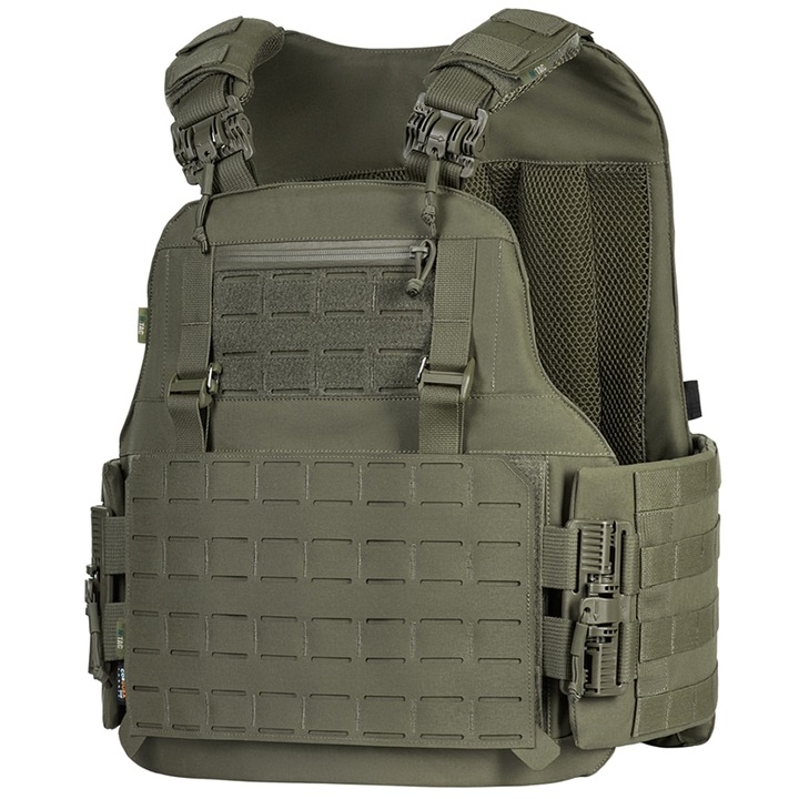 Vesta tactica Plate Carrier Sturm Gen.II M-Tac, Cordura 500D, ajustabila, Verde, universala