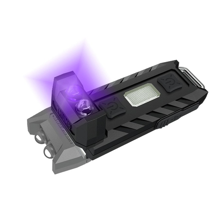 Фенер, Nitecore, UV LED, 74 x 24 x 15.8 mm, черен