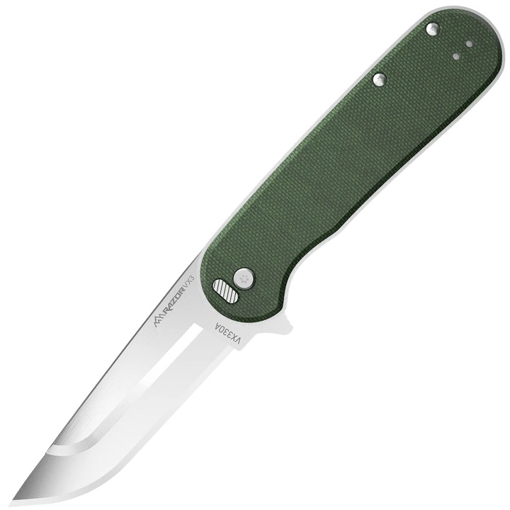 Cutit pliabil Outdoor, Outdoor edge, Micarta, Verde, 30 inch