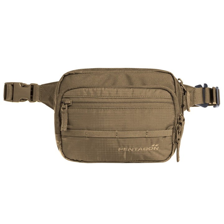 Sporttáska, Pentagon, Poliészter, Prérifarkas, 210 x 90 x 50 mm